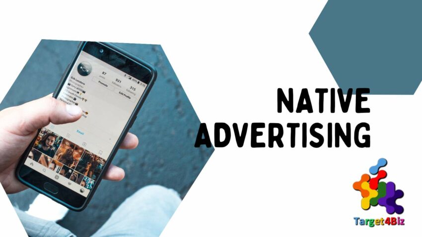How can native advertising be employed to generate more sales?